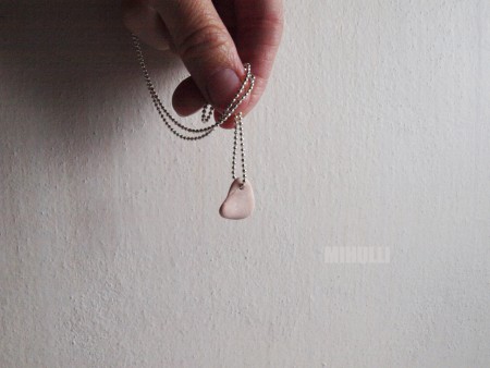 light stony necklaces